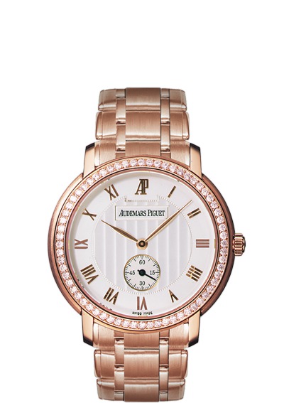 Audemars Piguet Jules Audemars Small Seconds Diamonds Pink Gold watch REF: 15156OR.ZZ.1229OR.02